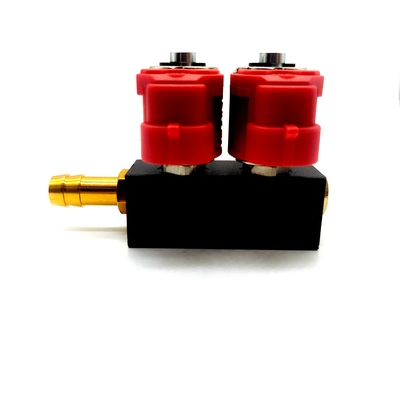 Rail d'injecteur de cylindre de LLANO LN-VTK02 2 pour l'installation carburant de voiture de GPL GNV