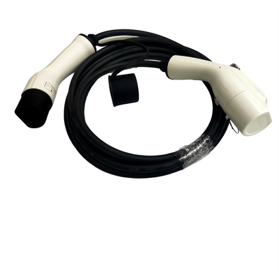 C.A. 32A 7KW IP55 de LLANO 1 prise portative du chargeur IEC62196 2 de la phase EV