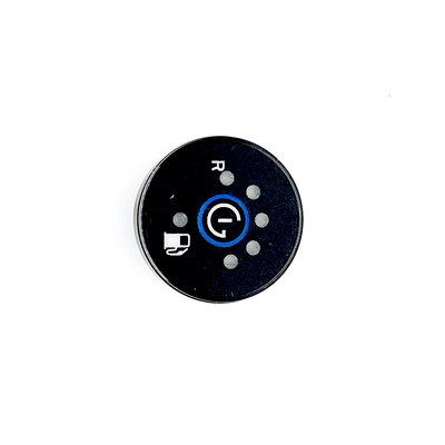 Commutateur de changement d'essence de gaz rond d'indicateurs de LED pour l'ECU de voiture de CNG LPG