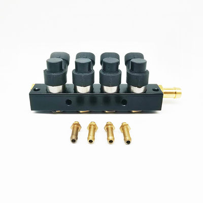 qualité  1 Ω high speed 4 Cylinder LN-LHS04 LPG CNG Injector Rail For CNG / GPL Conversion Kits For All Cars usine