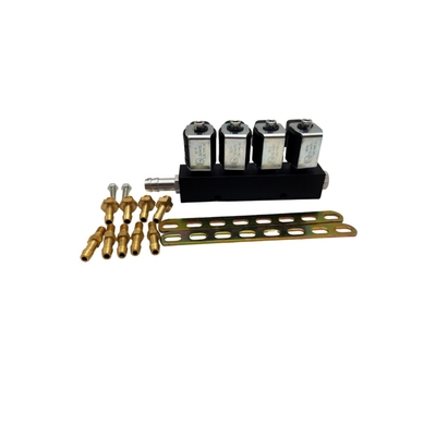 3 injecteur de rail de l'ohm LN-LIG1S LPG CNG pour 4 le kit des véhicules à moteur de conversion du cylindre GPL GNV