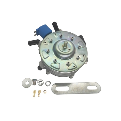 Régulateur de pression de LLANO LPG LN-LOV090 argenté et bleu pour le réducteur de gaz de 2 étapes