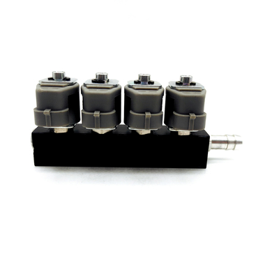 167HZ 2 ohm Grey Injector Rail LN-LIG1S pour 4 le kit de conversion de gaz du cylindre CNG LPG
