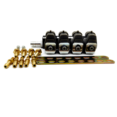 167HZ 2 ohm Grey Injector Rail LN-LIG1S pour 4 le kit de conversion de gaz du cylindre CNG LPG