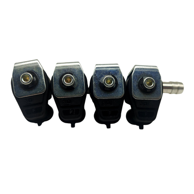 Rail multi d'injecteur de cylindre de LPG CNG du noir LN-LIG1 pour la voiture à grande vitesse de 3 ohms