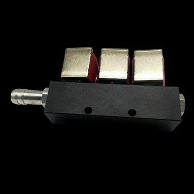 Rail d'injecteur de LLANO LN-VTK03 pour le cylindre 3 voitures de LPG CNG de 3 ohms