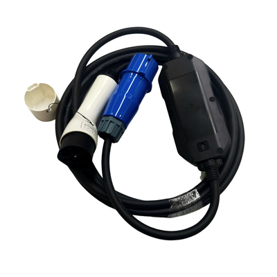 Chargeur portatif standard de GB/T20234 EV 1 phase avec l'ECO 3 Pin Blue Charging Plug