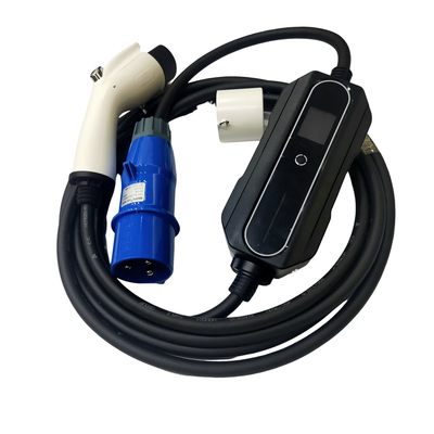 Chargeur portatif standard de GB/T20234 EV 1 phase avec l'ECO 3 Pin Blue Charging Plug