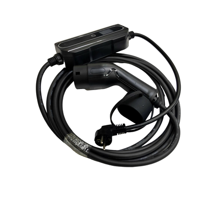 La norme IEC62196 branchent dans le chargeur portatif d'EV 1 C.A. 16A 3.5kw réglable de phase
