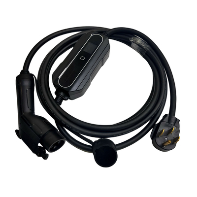 Chargeur portatif de remplissage du Type2 EV de la prise Nema14-50 1 C.A. 32A de phase réglable