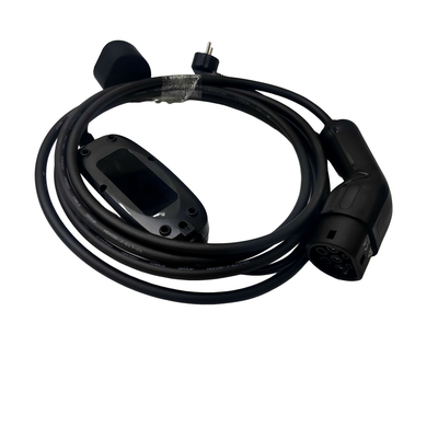 1 type portatif du chargeur 1,0 de la phase 16A 3.5KW IEC62196 EV - 2 avec la prise de remplissage de Schuko