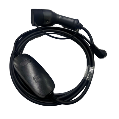 1 type portatif du chargeur 1,0 de la phase 16A 3.5KW IEC62196 EV - 2 avec la prise de remplissage de Schuko