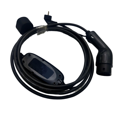 1 type portatif du chargeur 1,0 de la phase 16A 3.5KW IEC62196 EV - 2 avec la prise de remplissage de Schuko
