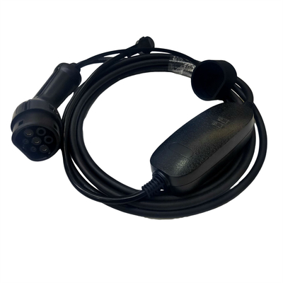 Européen à C.A. 16A 1 type portatif de chargeur de la phase 1,0 EV - 2 IEC62196