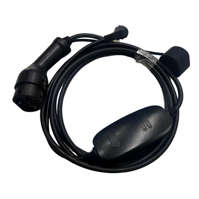 Européen à C.A. 16A 1 type portatif de chargeur de la phase 1,0 EV - 2 IEC62196