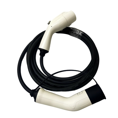 C.A. 32A 7KW IP55 de LLANO 1 prise portative du chargeur IEC62196 2 de la phase EV