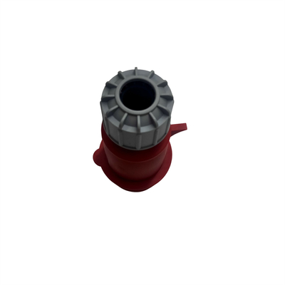 LLANO imperméabilisent Pin 7KW de 380V-415V CEE Charging Plug 5 avec le connecteur rouge