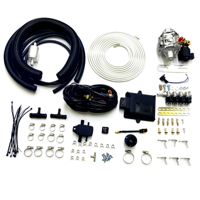 Kits de Conversion multipoint de voitures GPL GNC avec réducteur AT12 de Rail d'injecteur IG1 ECU 48 broches