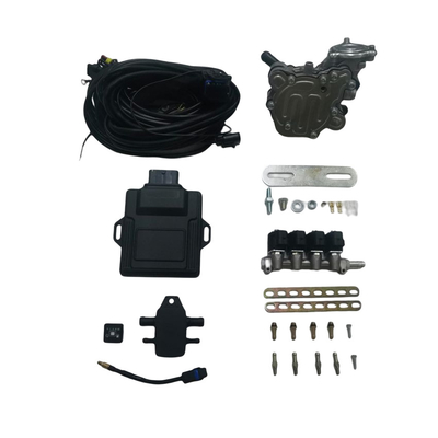 CNG GPL Mini Kits de Conversion Couvre 32 Broches ECU 4 Cylindre Injecteur Rail LPG CNG Réducteur