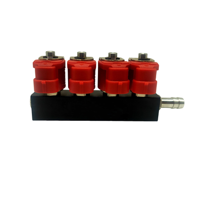 4 rail d'injecteur du cylindre LVTK04 LPG CNG kits pour de CNG/GPL conversion pour toutes les voitures