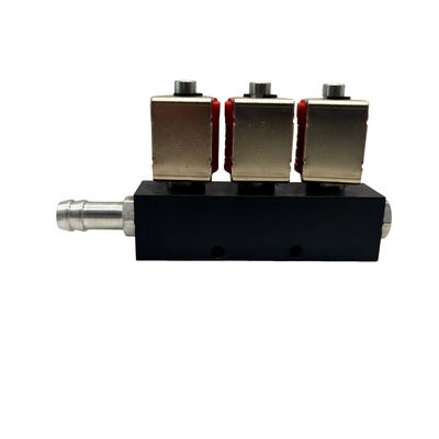 2 ohm/3 cylindre rouge LN-VTK03 d'ohm 3 rail commun pour de CNG/LPG injecteur