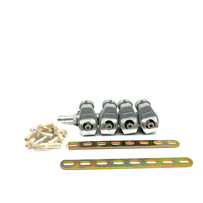 Système d'injection de carburant de LPG CNG 2 ohms ou 3 ohms Grey Injector Rail pour Autogas