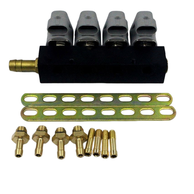 Grey Injector Rail LN-LIG1S pour 167HZ 2 système séquentiel de LPG CNG d'ohm