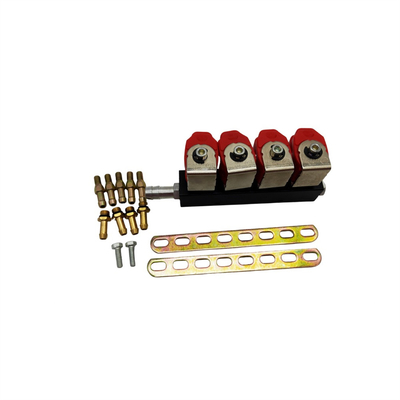 Numéro de cylindre 4 rail d'injection en alliage 3 Ohm pour voitures au GNC ou au GPL