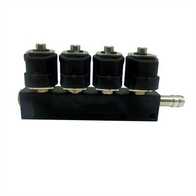 Injecteur de GNC 12V en alliage pour véhicules à 4 cylindres testé professionnellement résistance 3 Ohm