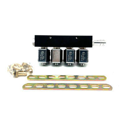 Injecteur de GNC 12V en alliage pour véhicules à 4 cylindres testé professionnellement résistance 3 Ohm