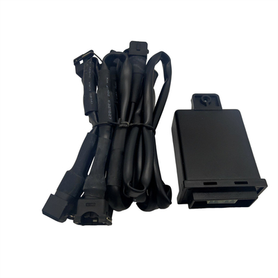 Dispositif électronique d'émulateur en plastique ABS noir à 4 cylindres pour le système d'injection de gaz automatique à point unique