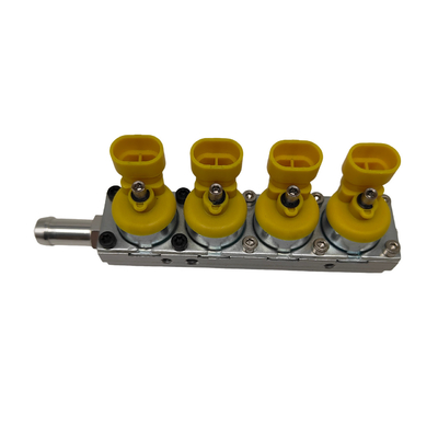 1 Ohm 12V Voltage 4 cylindres rail d'injection pour une meilleure performance du moteur