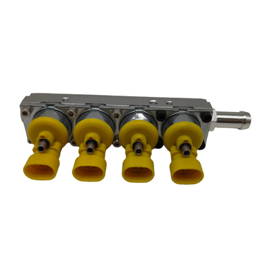 Conception personnalisable du rail d'injecteur d'essai professionnel pour les voitures au GNC ou au GPL