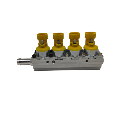 L'injecteur de GPL GNC 12V 1 Ohm pour voitures à 4 cylindres assure une injection de gaz de haute précision