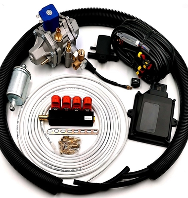 Kits à quatre cylindres de conversion de gaz d'Autogas CNG LPG des kits faits sur commande CNG de conversion
