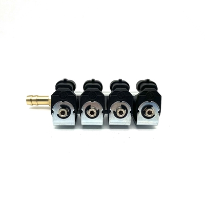 4 installation facile de combustible gazeux de LPG CNG de cylindres de rail naturel d'injecteur
