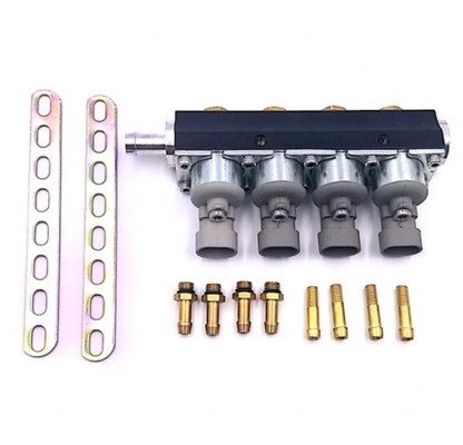 2 injecteur de rail de carburant d'Autogas LPG CNG de tuyère à gaz liquéfié de cylindre de l'ohm 4