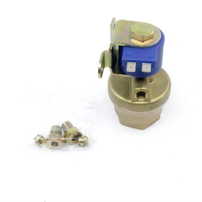 Bronze intégré de filtre de LPG CNG de vanne électromagnétique avec la Manche droite de gaz