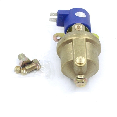 Filtre à essence en bronze de la Manche CNG LPG de forme d'U intégré avec la vanne électromagnétique