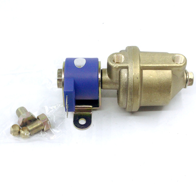 Filtre à essence en bronze de la Manche CNG LPG de forme d'U intégré avec la vanne électromagnétique
