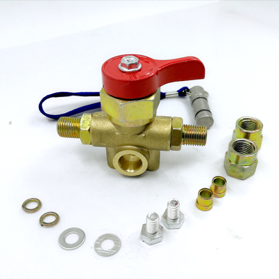 Soupape de remplissage automatique en bronze de gaz de soupape de remplissage du manuel CNG 20MPa