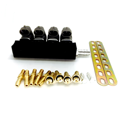 Rail ISO9001 d'injecteur de la CYL LPG CNG de l'ohm 4 de l'injection 3 d'Autogas pour des véhicules