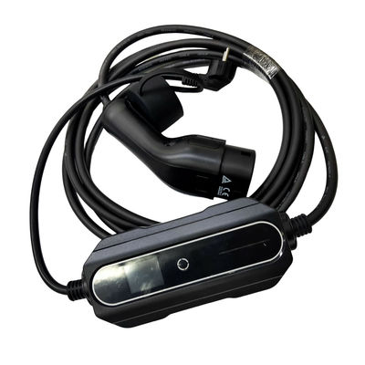 Good price La norme IEC62196 branchent dans le chargeur portatif d'EV 1 C.A. 16A 3.5kw réglable de phase en ligne