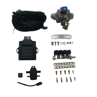 Bon prix CNG GPL Mini Kits de Conversion Couvre 32 Broches ECU 4 Cylindre Injecteur Rail LPG CNG Réducteur en ligne